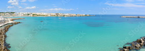 Fototapeta Naklejka Na Ścianę i Meble -  Panorama sul porto di Otranto