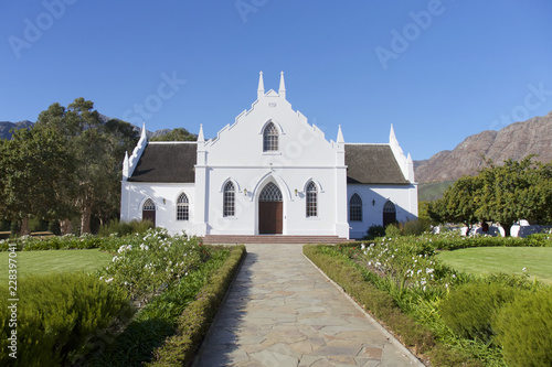 Obraz na płótnie Franschhoek, Cape Town, South Africa w salonie