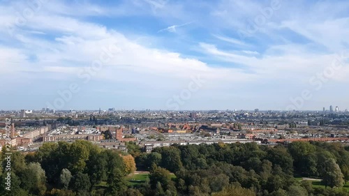 Wallpaper Mural Aerial view of Amsterdam, The Netherlands Torontodigital.ca