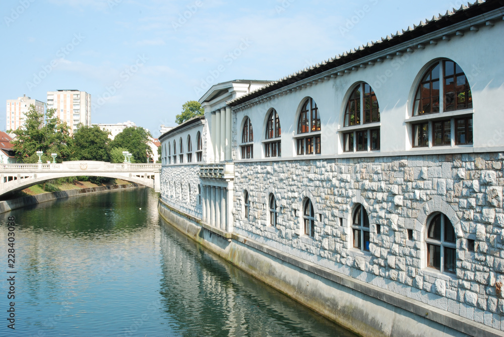 Naklejka premium Ljubjana