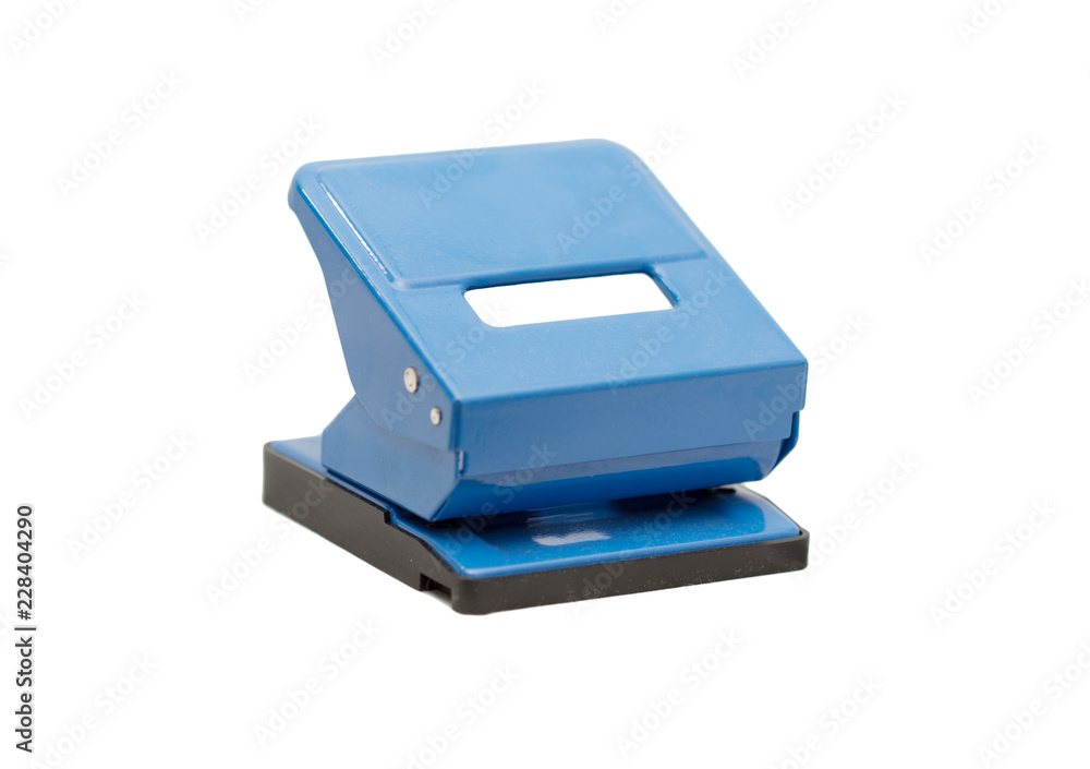office puncher on a white background office puncher on a white background