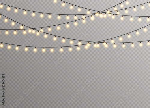 Christmas lights lamp