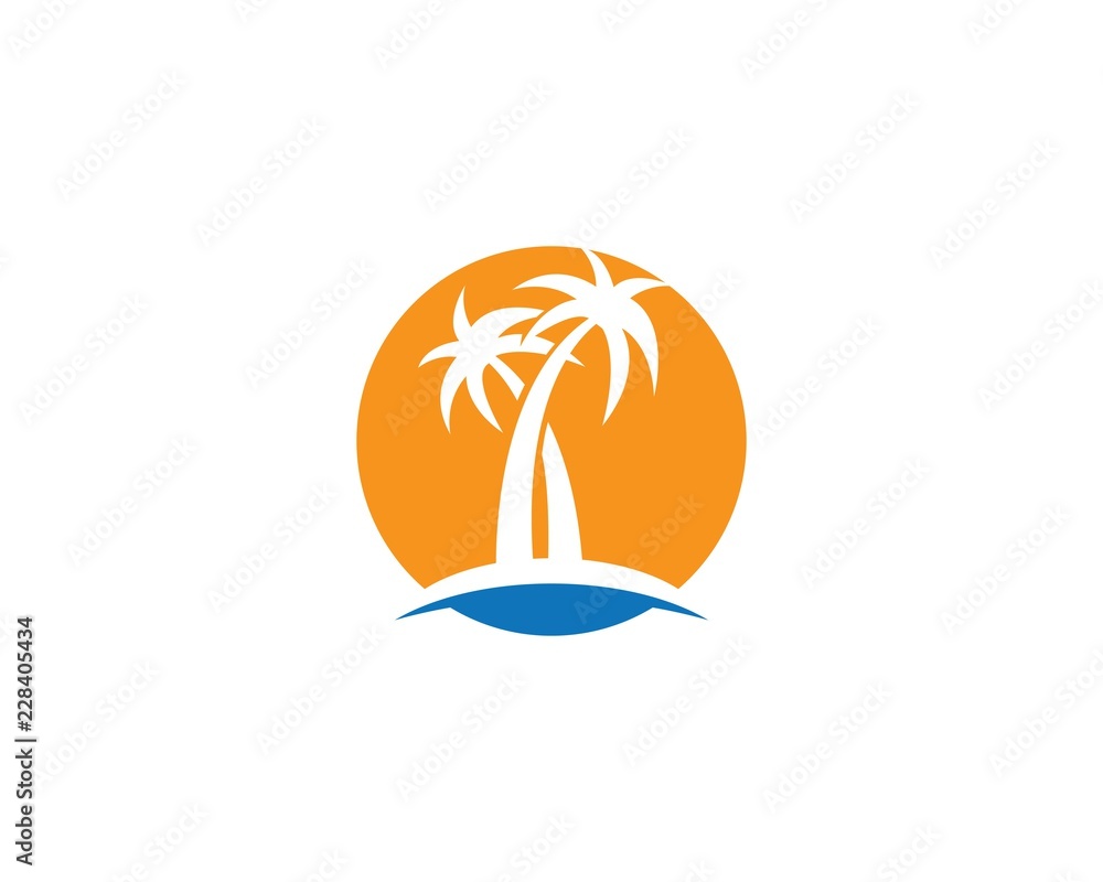 Summer logo vector