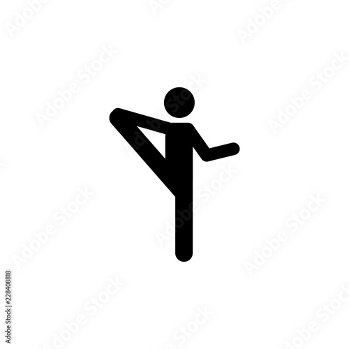 exercise, flexible icon. Element of yoga icons. Premium quality graphic design icon. Signs and symbols collection icon for websites, web design, mobile app