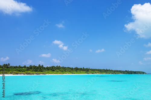 Tropical beach lagoon © photopixel