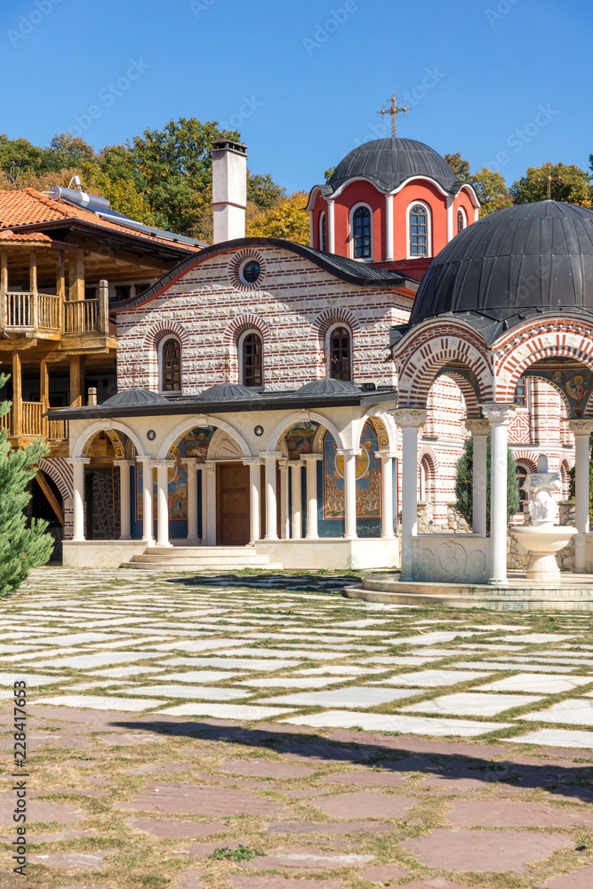 Medieval Tsarnogorski (Gigintsy) monastery St. Kozma and Damyan, Pernik Region, Bulgaria