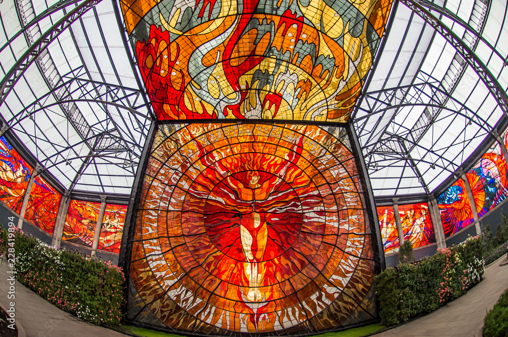 jardin botanico y cosmovitral edificio turistico ubicado en toluca ...