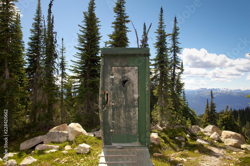 Photos alpine outhouse