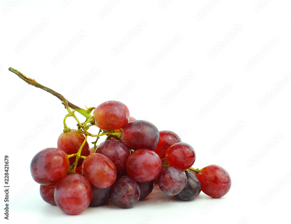 bunch of grapes isolated on white background bunch of grapes isolated on white background