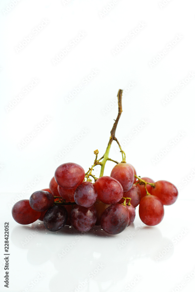 bunch of grapes isolated on white background bunch of grapes isolated on white background