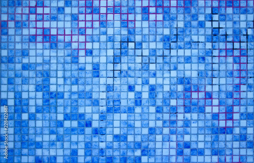 Blur ceramic mosaic background
