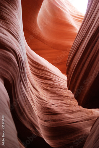Natural Antelope slot canyon background