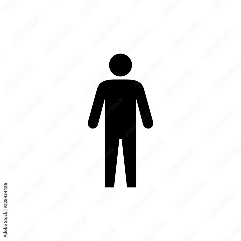 Wc icon. Toilet and restroom icon. Male symbol. Wc icon. Toilet and restroom icon. Male symbol.