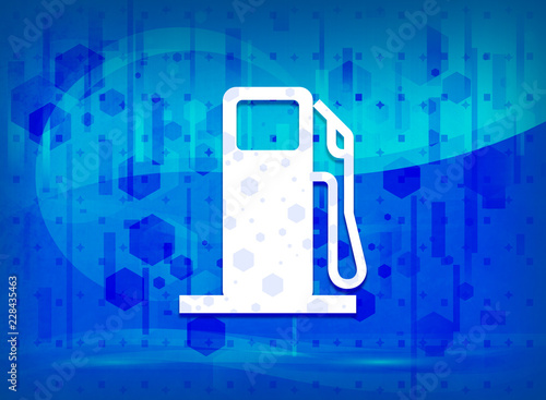 Fuel dispenser icon midnight blue prime background