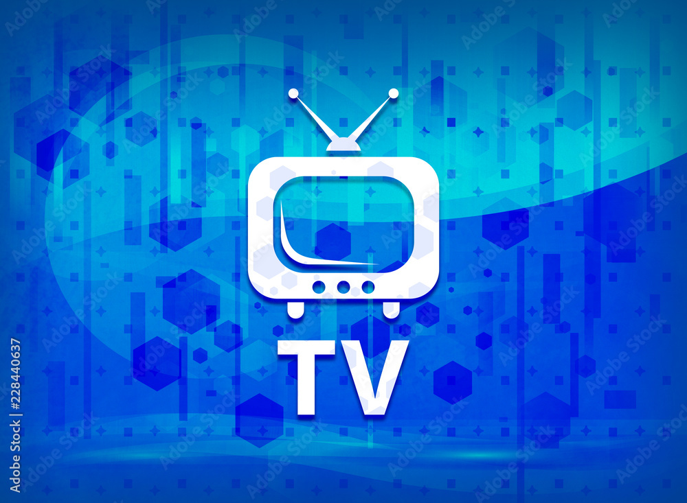 TV midnight blue prime background