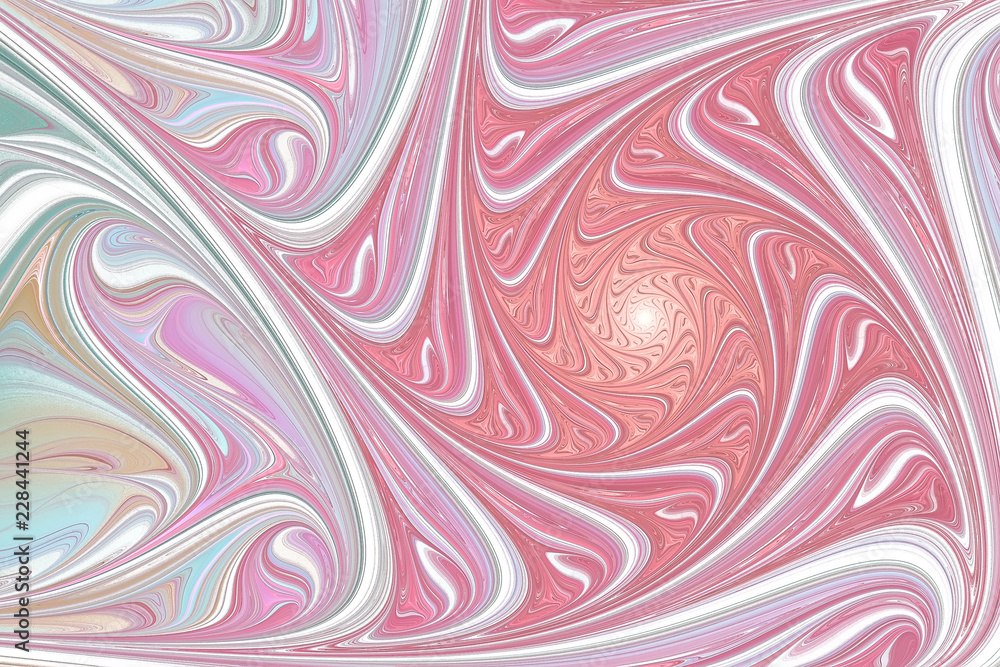Obraz premium Abstract multicolored illustration on a light background
