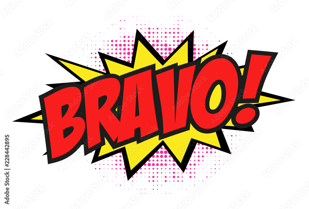 Bravo Stock Vector