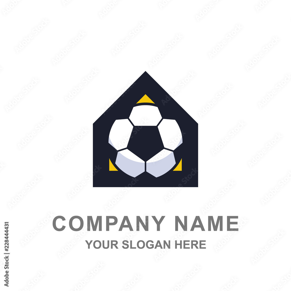 Soccer Football Gaming Logo Vector Soccer Football Gaming Logo Vector