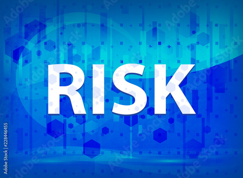Risk midnight blue prime background