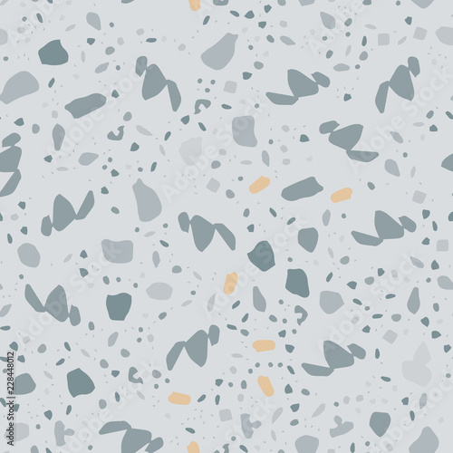 Terrazzo pattern. Vector il...