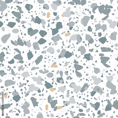 Terrazzo pattern. Vector il...