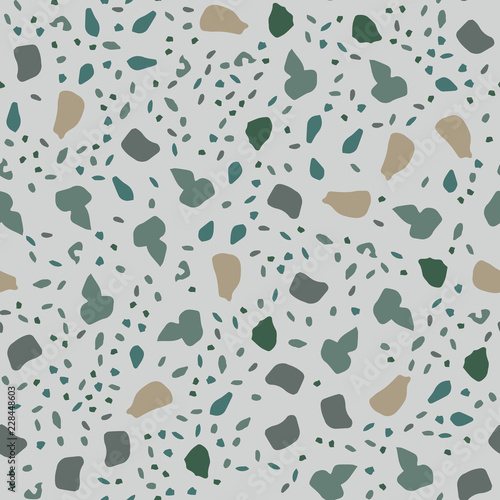 Terrazzo pattern. Vector il...