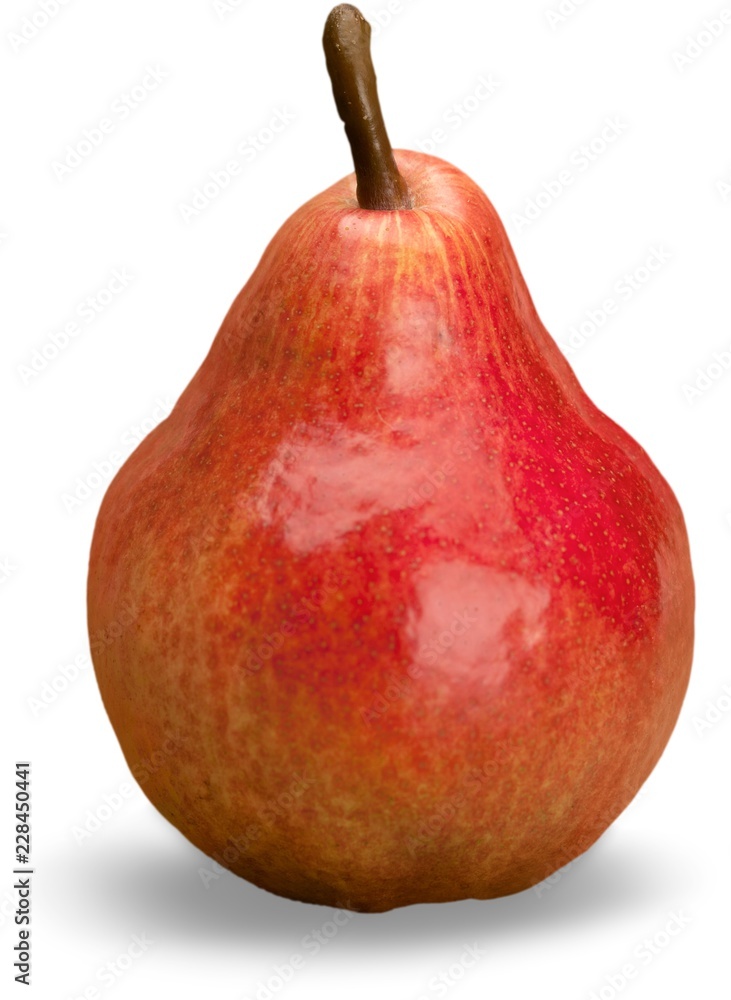 A Red and Yellow Pear