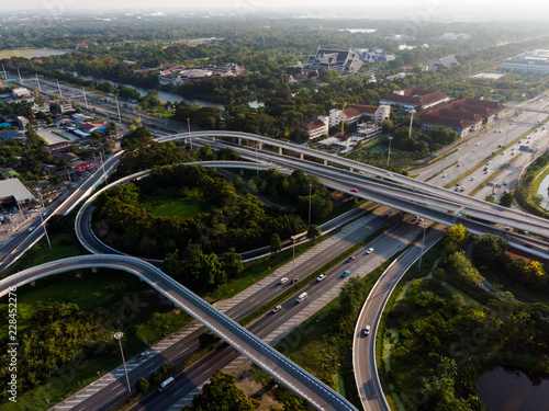 Expressway and Road traffic an important infrastructure in Thailand