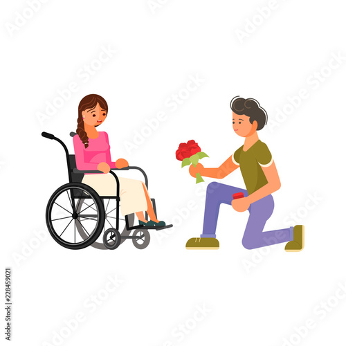 Romantic relationships of disabled people