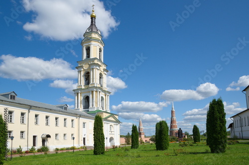 Kolomna, Russia - August 17, 2018: Epiphany Old-Golutvin monastery 