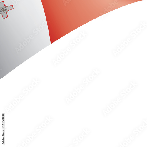 Free Download Malta flag, vector illustration on a white background - GFXLoad
