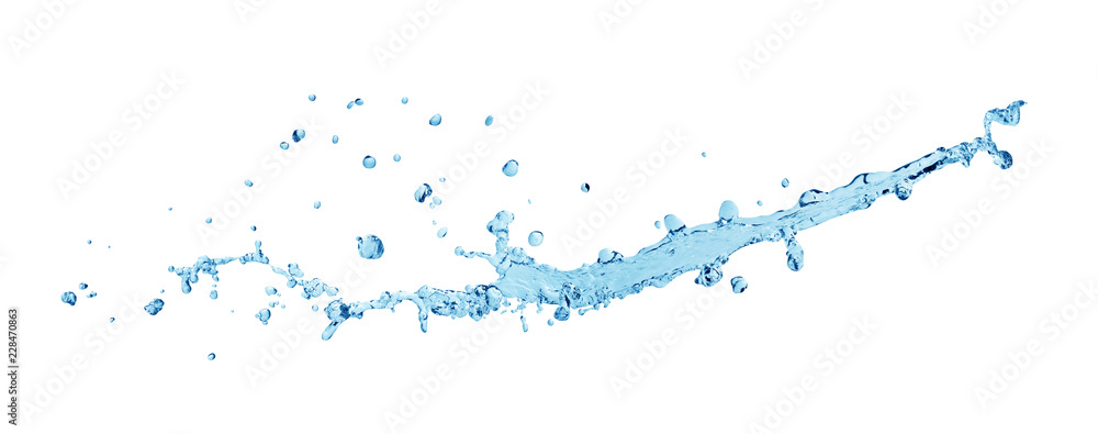 water splash isolated on white background with clipping path water splash isolated on white background with clipping path