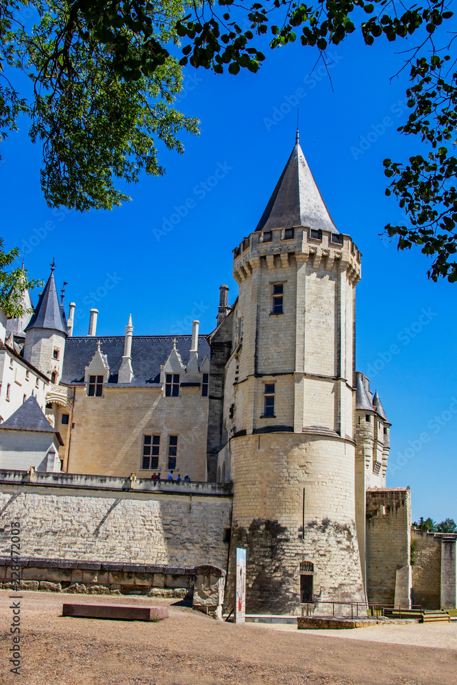 Saumur. Le château. Maine-et-Loire. Pays de Loire