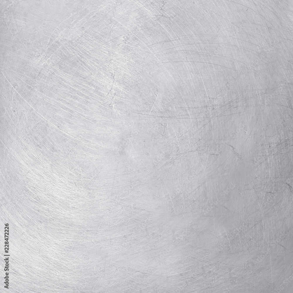 Fototapeta premium aluminium texture background, scratches on stainless steel.