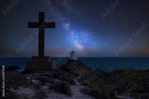 Vibrant Milky Way composite...