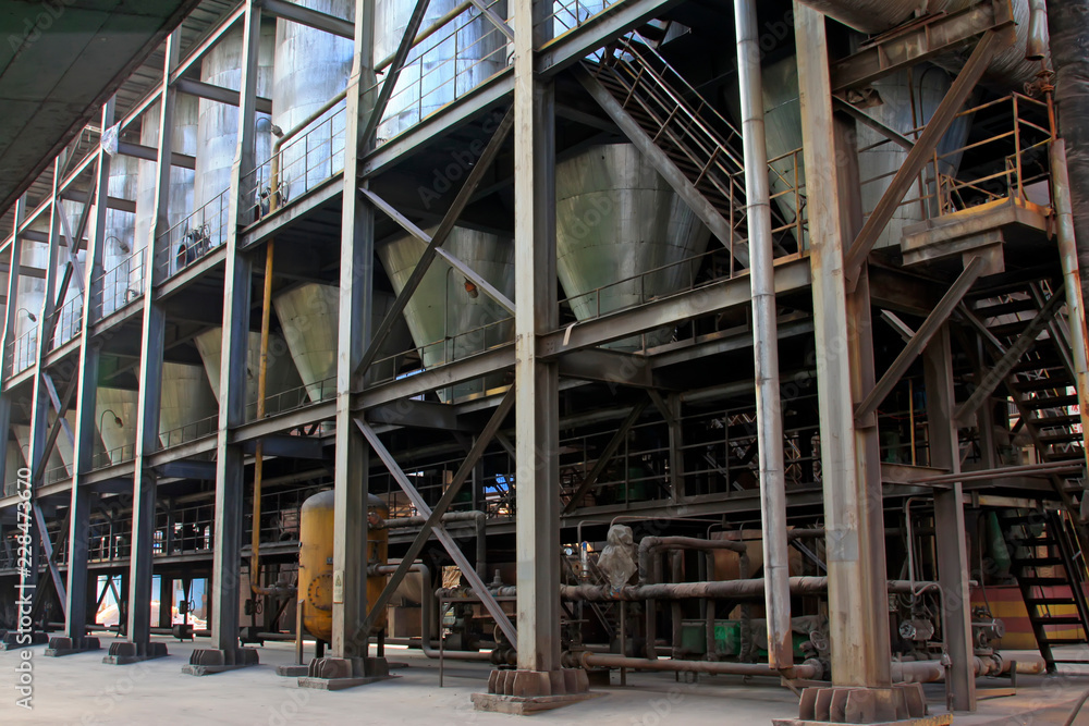 mechanical equipment in the factory mechanical equipment in the factory