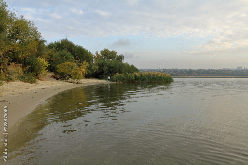 landscape with river landscape with river