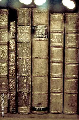 old library books