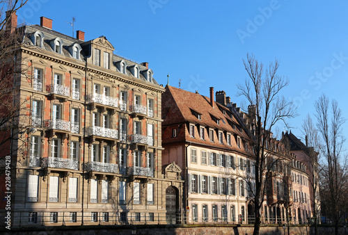 old building in Strasbourg - eastern France