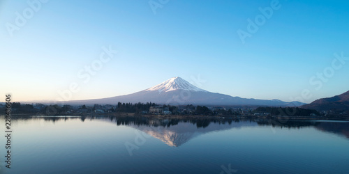 逆さ富士 河口湖