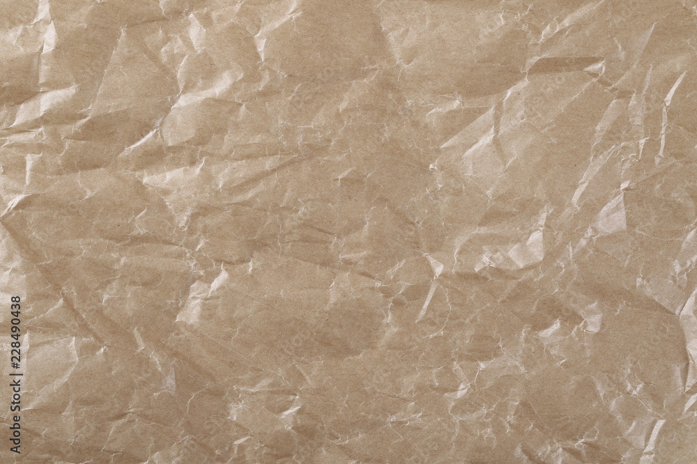 Wrinkly cardboard paper background and texture Wrinkly cardboard paper background and texture