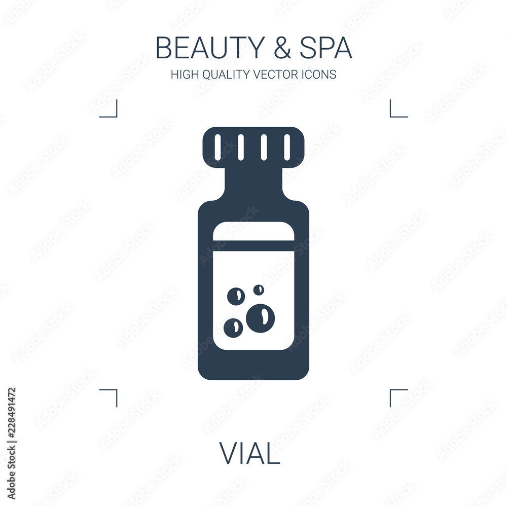 Naklejka premium vial icon