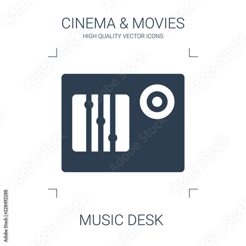 music desk icon