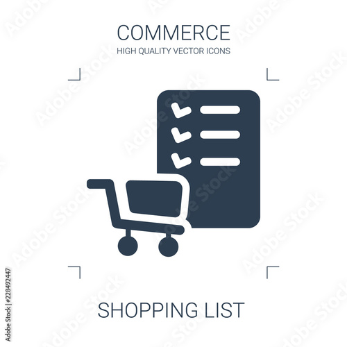 shopping list icon