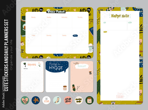 Beautiful collection of Easter greeting cards, gift tags, stickers and labels templates in vector. Holiday spring and summer cartoon concept with bunny, eggs, chicks and other graphic design elements.
