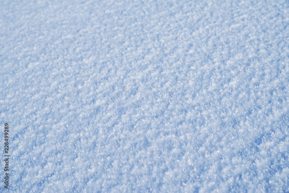 Macro shot of snow texture.