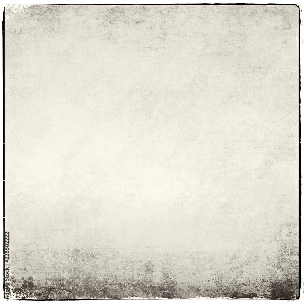 Obraz premium Gray wall plaster surface with borders. For texture or background.
