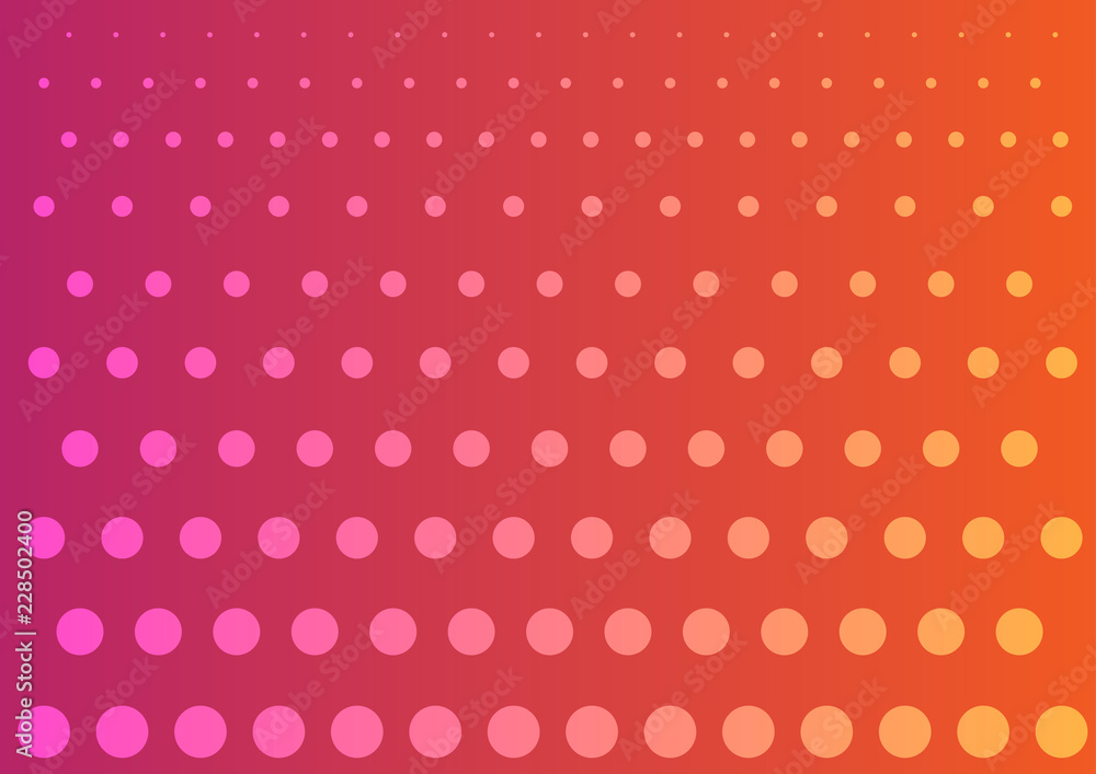 Colorful abstract dots pattern background