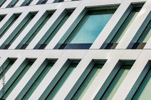 abstract window facade on modern building ,