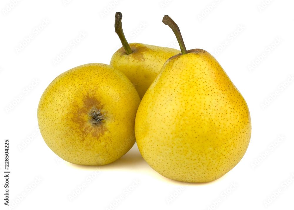 Pears isolated on white background Pears isolated on white background